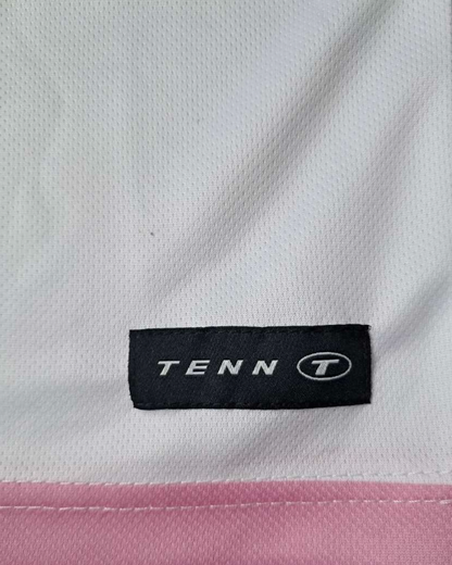 Maillot de sport blanc et rose